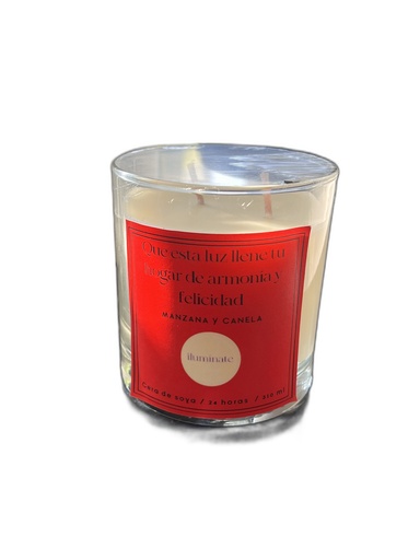 [4510238] Illuminé Vela Aromatica Manzana Canela