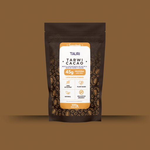 [731299211326] Tauri Superfoods Tarwi Cacao en Polvo 500 gr