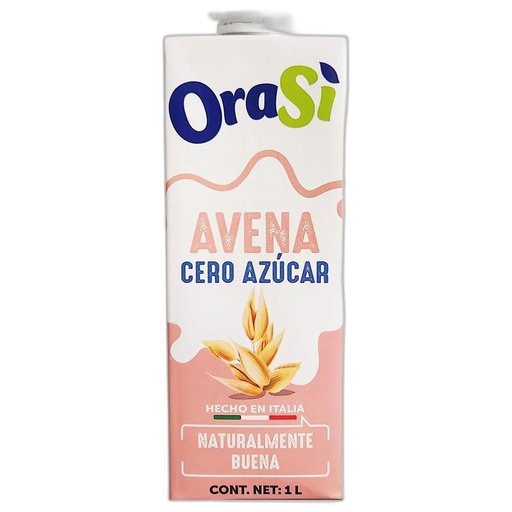 [8003180044187] Orasi Bebida Avena Sin Azucar 1 Lt