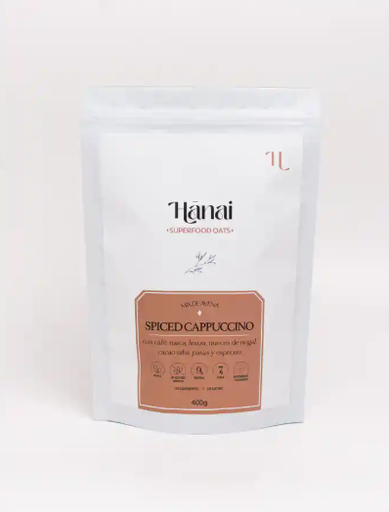 [7750502690041] Hanai Mix de Avena Spiced Cappuccino 415gr