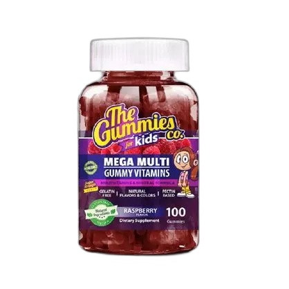 [639738166452] The Gummies Co Vitamina Sabor Frambuesa 100 und