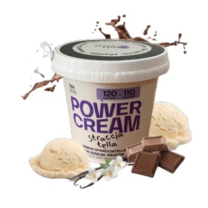[7756290000116] PowerCream Helado Stracciatella 580 gr