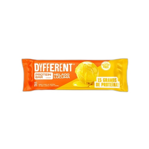 [7757050001411] Dyfferent Protein Bar Helado de Lucuma 45 gr