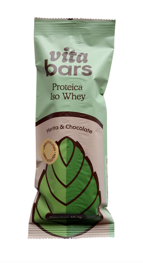 [7750497420067] Vita Bars Iso Whey Menta & Chocolate 60.7 gr