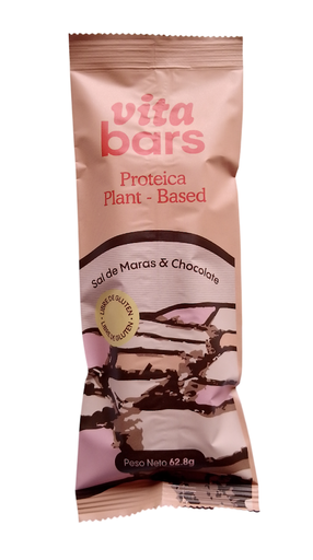 [7750497420050] Vita Bars Proteica Plant Based Sal de Maras & Chocolate 62.9 g