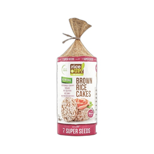 [3800233071542] Rice Up Galleta Arroz 7 Super Seeds 120 gr