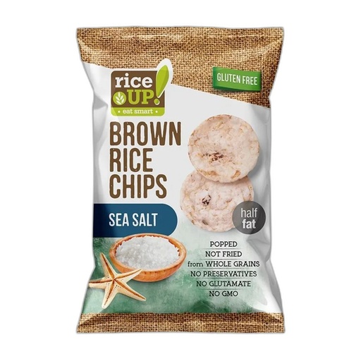 [3800233073393] Rice Up Chips Arroz Sea Salt 60 gr