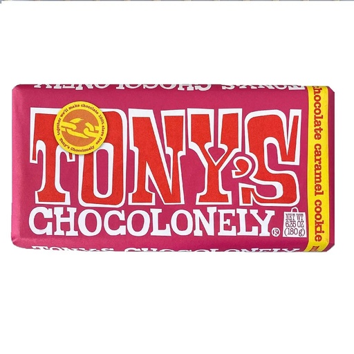 [8720701147003] Tony's Chocolonely Caramel Cookie 180 gr