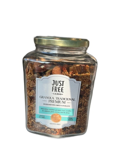 [7750525030015] Just Free Granola Tradicional 530 gr