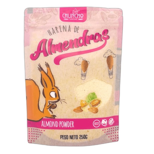 [6141431915274] Chuncho Harina Almendras 250 gr