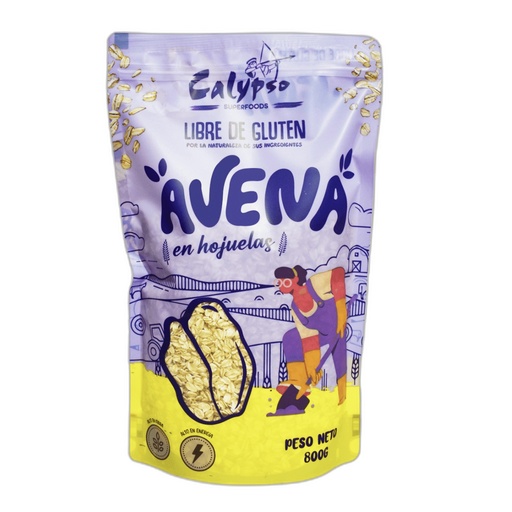 [6141431673426] Chuncho Hojuelas Avena Sin Gluten 800 gr