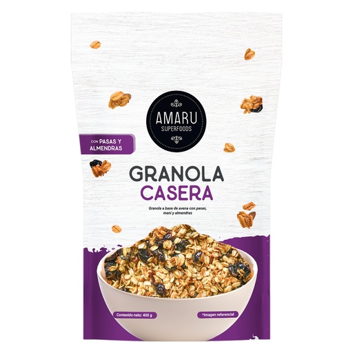 [7759699001630] Amaru Granola Casera 400 gr