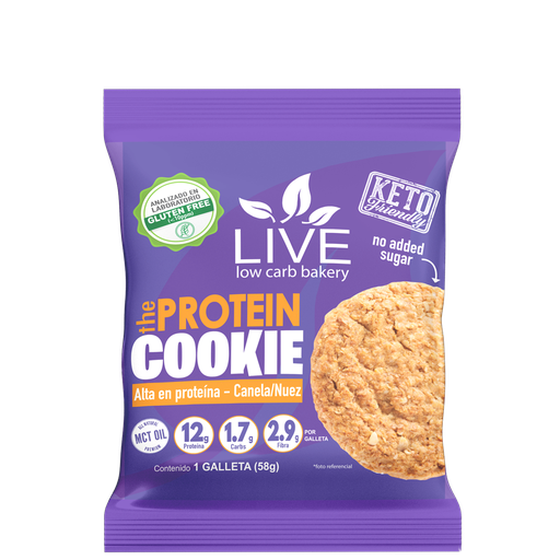 [736372138002] Kausana Protein Cookie Canela Nuez 58 gr