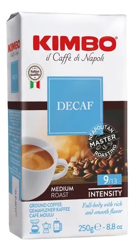 [800200605117] Kimbo Café Molido Decaf Descafeinado 250 gr