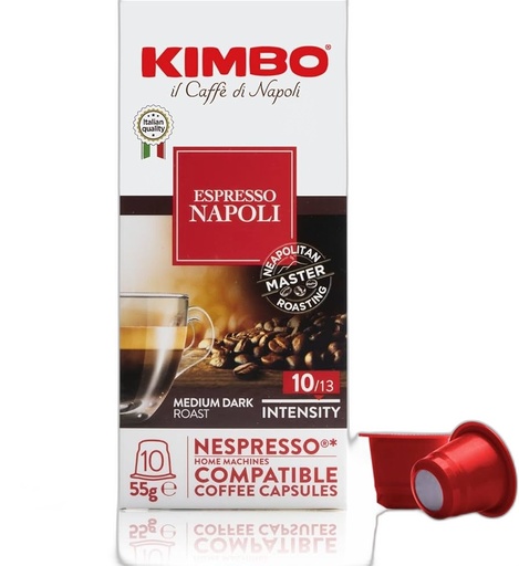 [8002200141806] Kimbo Capsulas Barista Espresso Napoli 10 und