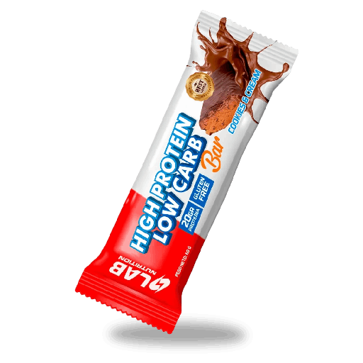 [713929903085] Lab Nutrition Barra Low Carb Cookies & Cream 60 gr