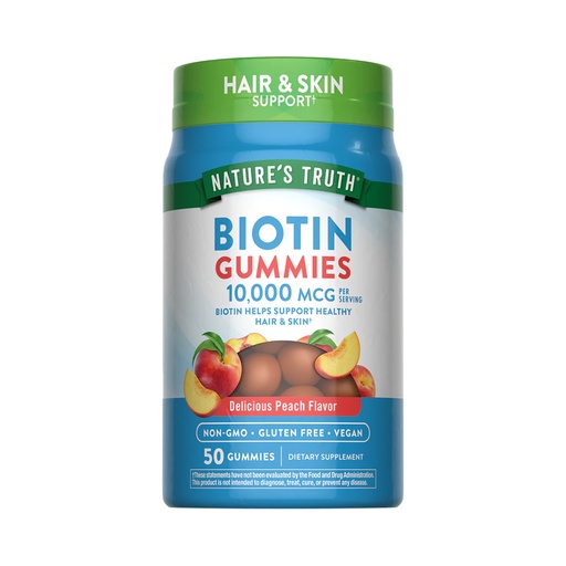 [840093120816] Nature's Truthbiotin 10,000 Mcg 50 Gummies