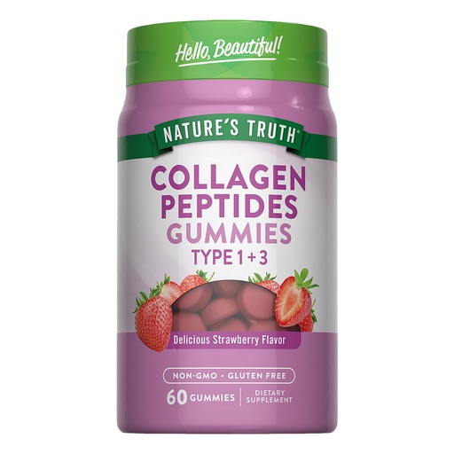 [840093113757] Nature's Truth Collagen Types 1 & 3 60 Gummies