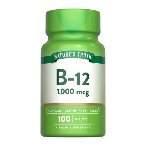 [840093101372] Nature's Truth Vitamin B-12 1,000 Mcg Cyano 100 und