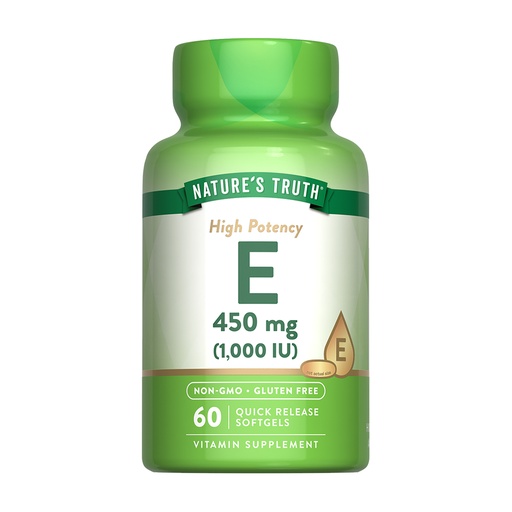 [840093106056] Nature's Truth Vitamin E 1,000 Iu Pure Dl-Alpha 60 und