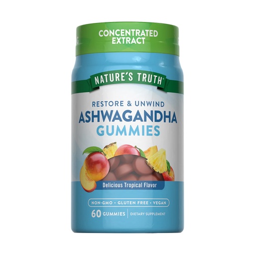 [840093116468] Nature's Truthashwagandha 60 Gummies