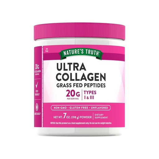 [840093112149] Nature's Truth Grass Fed Ultra Collagen 198 gr