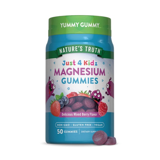 [840093125361] Nature's Truth Magnesio Kids Gummies