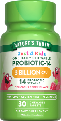 [840093101846] Nature's Truth Probiotic Kids Masticable