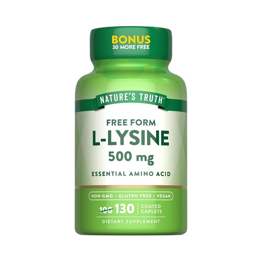[840093106278] Nature's Truth L-Lysine 500 mg