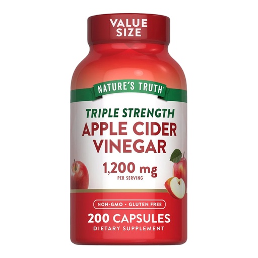 [840093111715] Nature's Truth Apple Cider Vinegar Caps