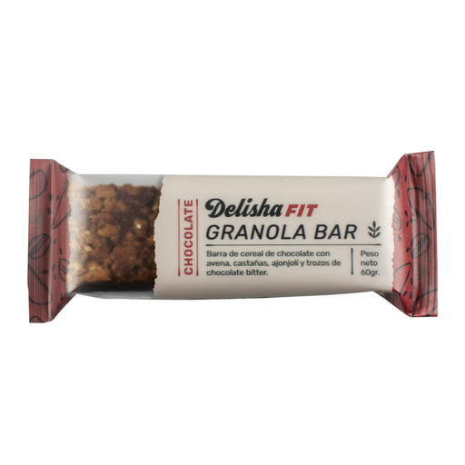 [7757049000197] Delisha Fit Barra Granola Fit Chocolate 60 gr