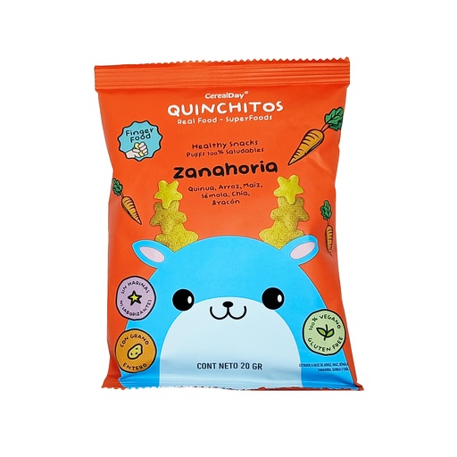 [7750995001027] Quinchitos Zanahoria 40 gr