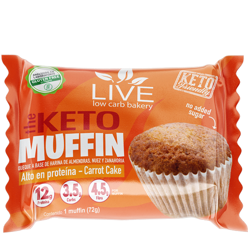 [677144827864] Kausana Muffin Carrot Cake 72 gr