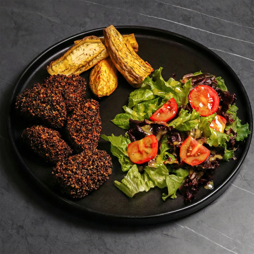 Pollo en costra de Quinua