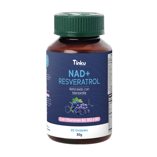 [0799192416309] Tinku Nad + Resveratrol Capsulas 60 Und
