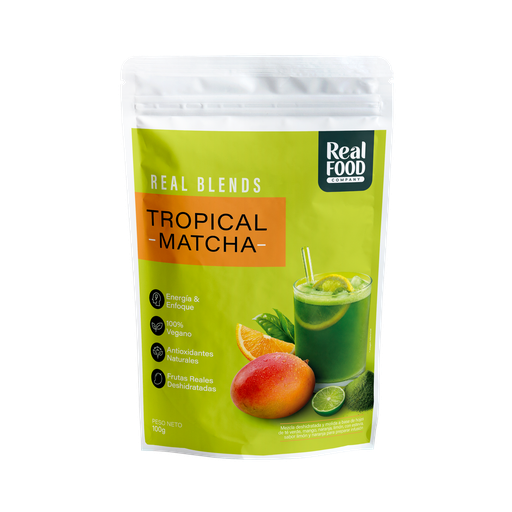 [799192529139] Real Food Tropical Matcha 100 gr