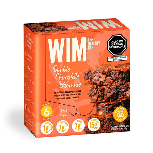 [7750441010023] Wim Barra Double Chocolate Brownie 300 gr